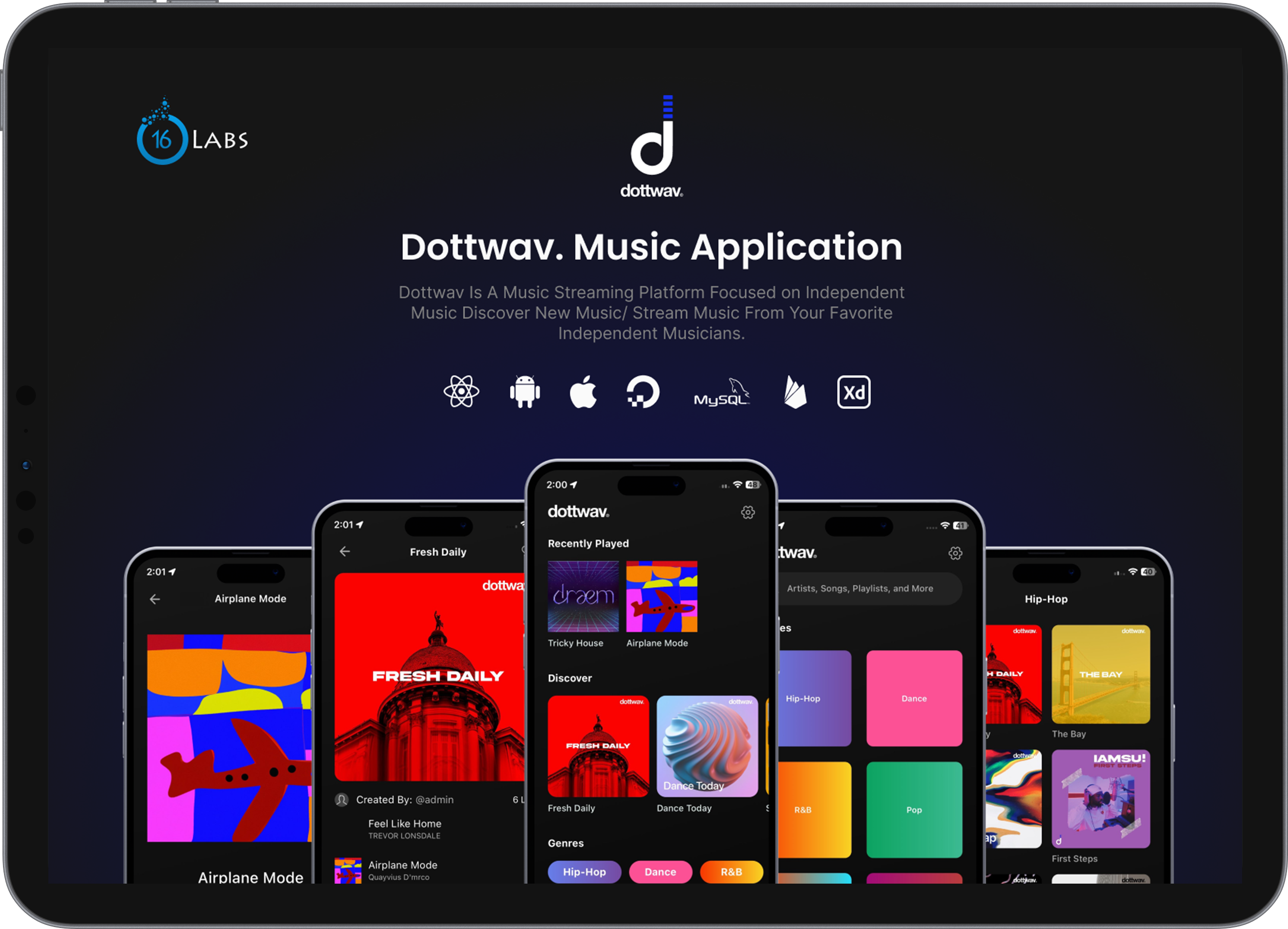 Dottwav Music Application
