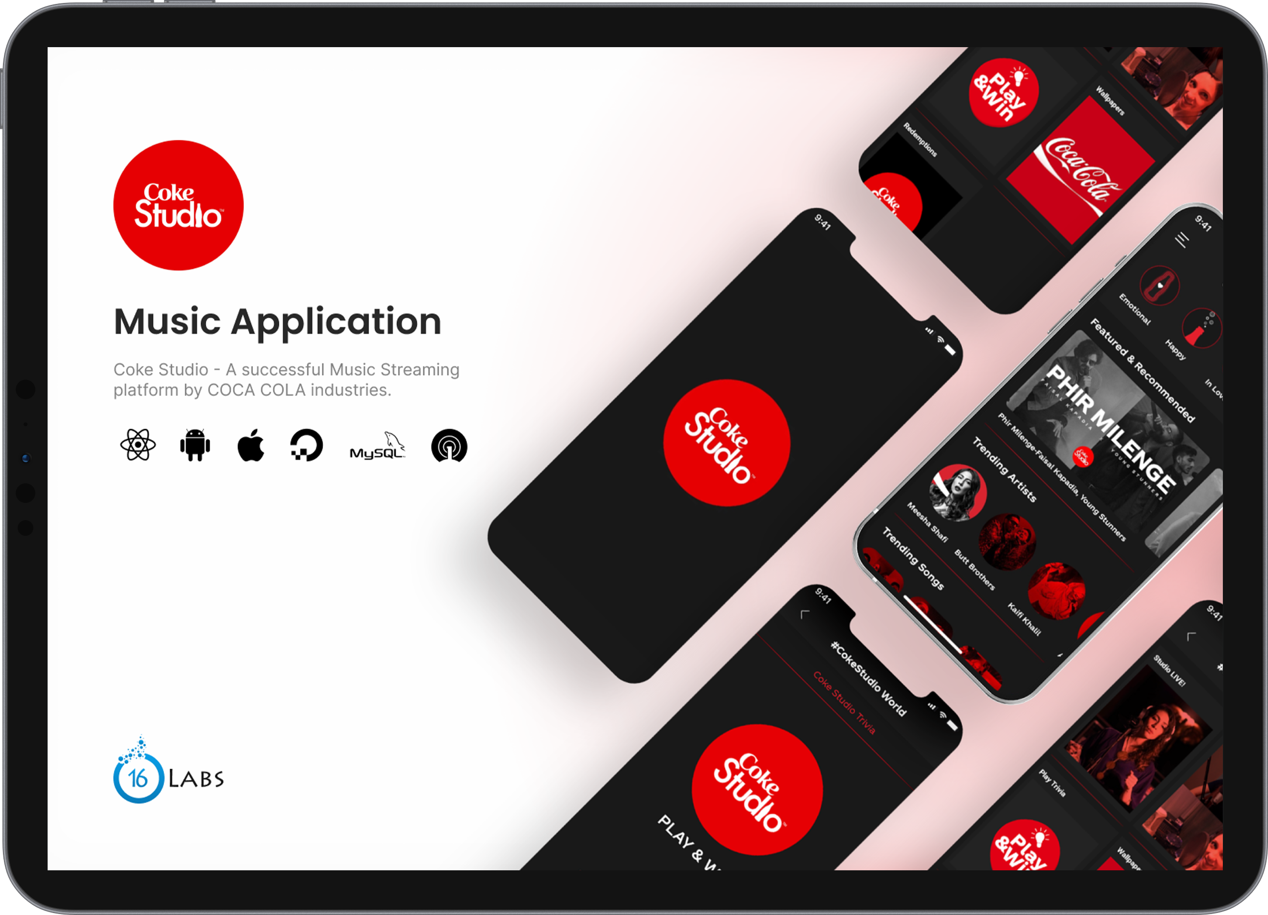 Coke Studio Music Application
