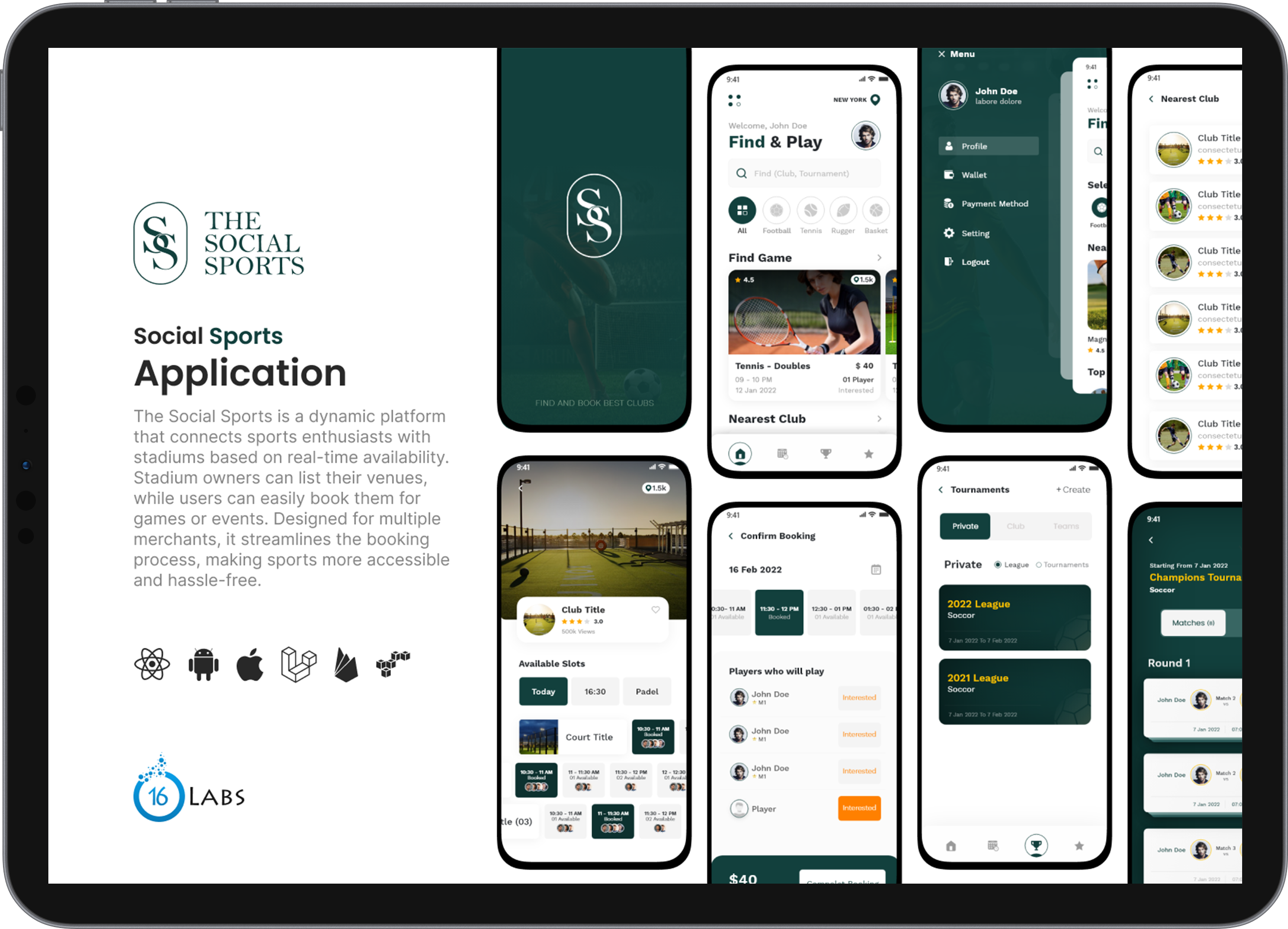 The Social Sports Application